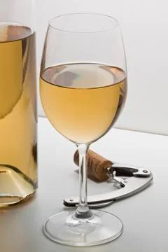 White wine Foto stock