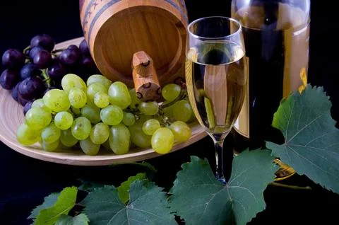 White wine Stock Photos