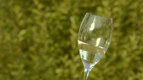 White wine slow Stock Footage 94334165