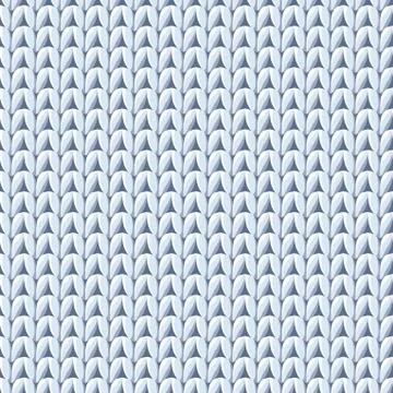 White winter knitted background Illustrazione stock