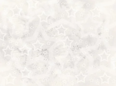 White winter star pattern background Foto stock