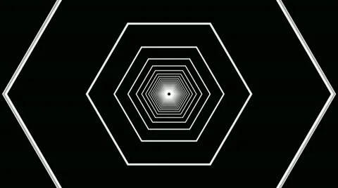 White wire tunnel Stock-Footage 20522789