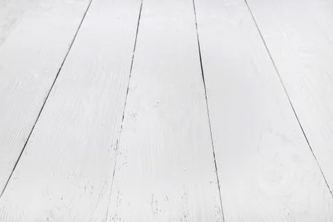 White wood background Stock Photos