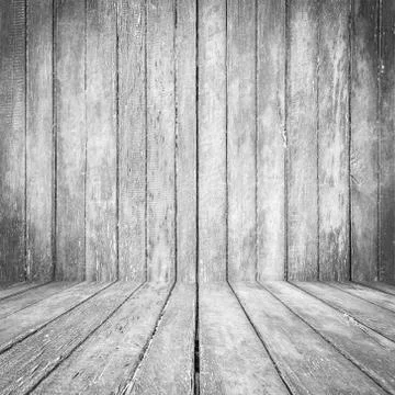 White wood background texture and perspective with space Stock Illustration