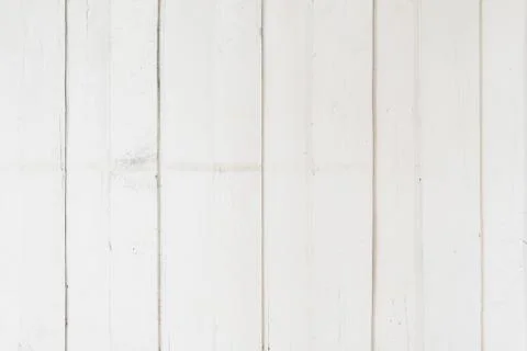 White wood pattern and texture for background with copy space. Stock Photos