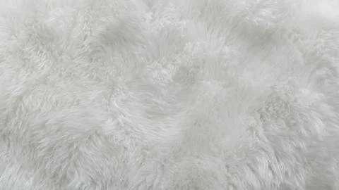 White wool texture background, cotton wool, white natural sheep wool, fur Stock Photos