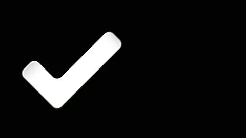 White X and Tick V2  Stock Footage 170185632