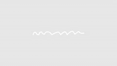 White zigzag line animation video Stock Footage 330432745