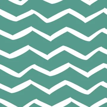 White zigzag seamless pattern. Vector. Trendy geometric design for fabric. Na 스톡 일러스트