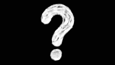 Whiteboard animation question mark, ideal for graphic contributions and Stock Footage 151382642