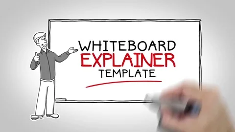 Whiteboard Explainer Stock After Effects