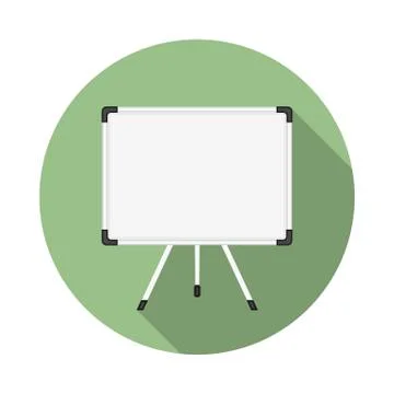 Whiteboard Icon Stock Illustration