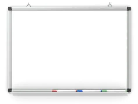 Whiteboard. Stock Illustration