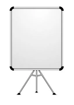 Whiteboard Stock Illustration