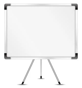 Whiteboard Stock Illustration
