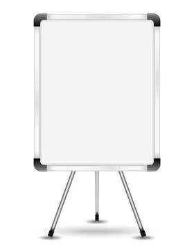 Whiteboard Stock Illustration