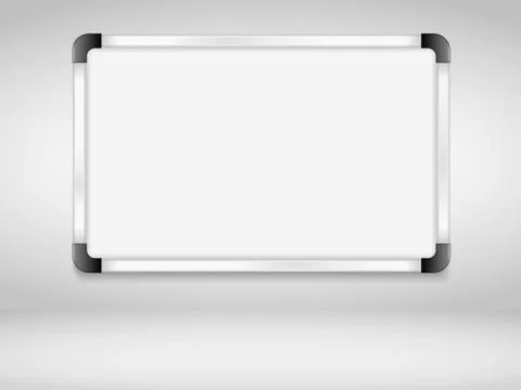 Whiteboard Stock Illustration