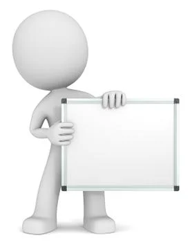 Whiteboard. Stock Illustration