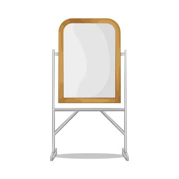 Whiteboard Illustration Stock Illustration