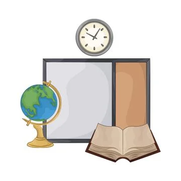 Whiteboard Illustration Stock Illustration