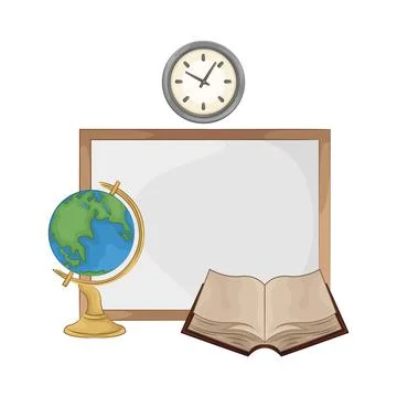 Whiteboard Illustration Stock Illustration