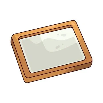 Whiteboard illustration Stock Illustration