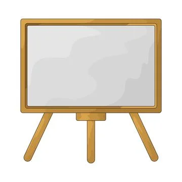 Whiteboard illustration Stock Illustration
