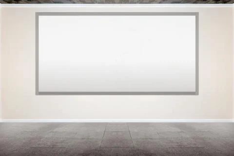 Whiteboard inside the classroom Stock Photos