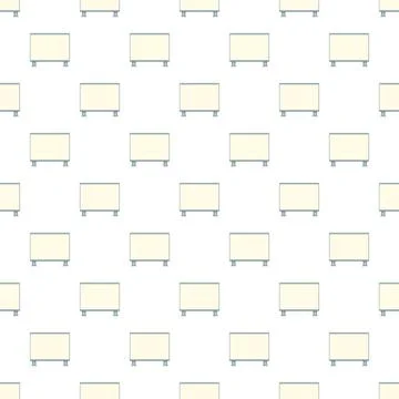 Whiteboard pattern creating seamless white background Stock Illustration