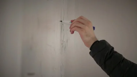 Whiteboard planning strategy Stock Footage 98676796