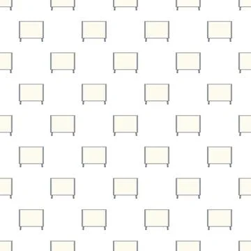 Whiteboards in a seamless pattern forming a clean background Stock Illustration