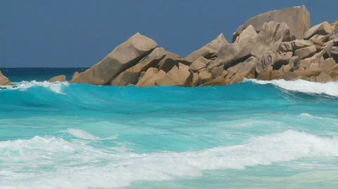 Whitecaps close Stock-Footage 133311