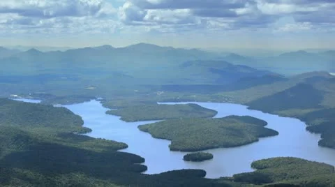 Whiteface Mountain Time Lapse Stock Footage 11992936