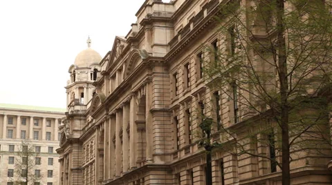 Whitehall Court Stock Footage 38458322