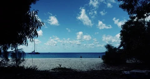 Whitehaven Beach, Time Lapse 2/5 Stock Footage 70887995