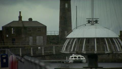 Whitehaven Marina Pier 库存影片 147330201