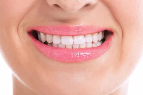 Whitening teeth Foto stock