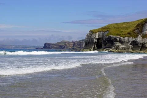Whiterocks Beach Portrush Stock Photos