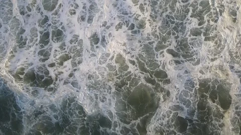 Whitewash waves 4k60 Stock Footage 246098741