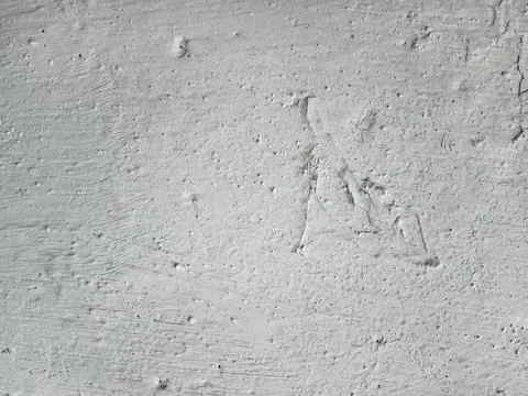 Whitewashed concrete wall with roughness and scratches. Light background with Stock Illustration