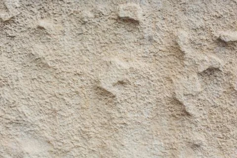 Whitewashed Old Brick Wall Uneven Bumpy Rough Rustic Background Texture Foto stock