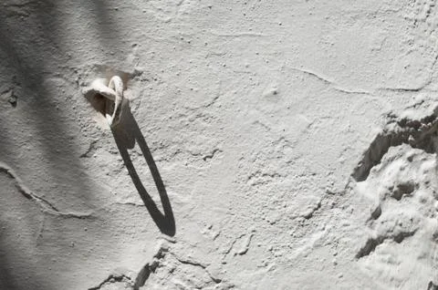 Whitewashed wall Stock Photos