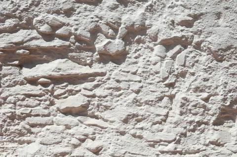 Whitewashed wall Stock Photos