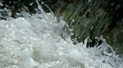 Whitewater 200 fps Stock Footage 3416695