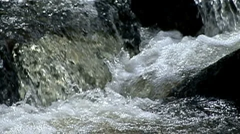 Whitewater 200 fps Stock Footage 3419662