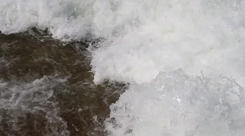 Whitewater Closeup 스톡 동영상 39963284