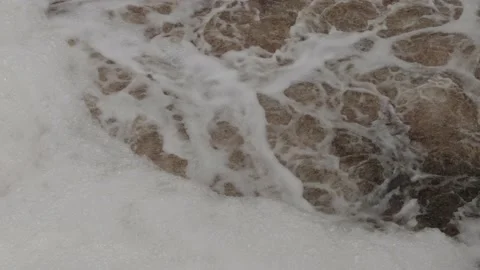 Whitewater rapid running down river Stock Footage 131751702