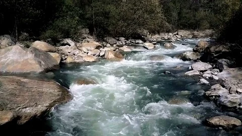 Whitewater river flight Video stock 74333090