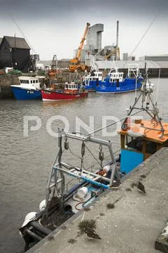 Whitstable harbour Stock Photos