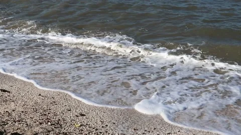 Whitstable tide Stock Footage 133864234